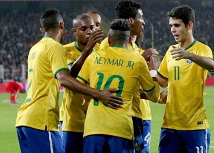 Teruskan Kebangkitan, Brasil Pesta 4 Gol