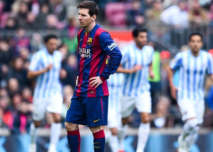 Kekecewaan Messi
