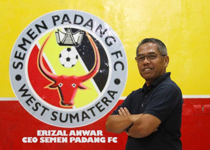 CEO Semen Padang FC Erizal Anwar