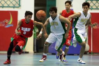 Bola Basket PON XVIII 2012 Riau