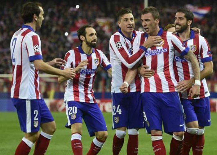 Atletico Kontra Madrid Lek-lekan