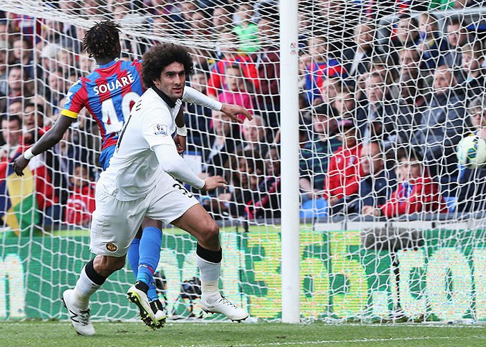 Fellaini Penentu, MU Bungkam Palace