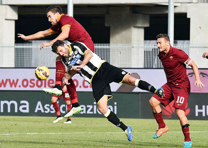 Roma Voor Udinese 1 1/2