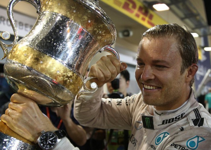 Garang, Amukan Rosberg Berlanjut di Bahrain