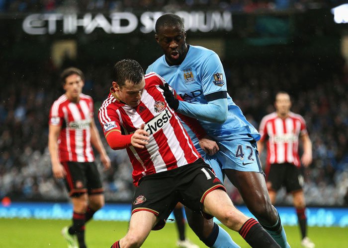 Man-City Libas Sunderland